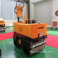 Variable Speed 800kg Hand Push Road Roller With Hydraulic Steering